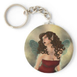 Lily Pad Fae key chain