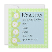 Lily Pad Invitation by Pen_And_Ink Lily Pad Invitation