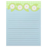 Lily Pad Lined Letterhead