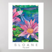 lily pad poster