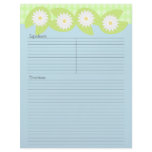 Lily Pad Recipe Letterhead