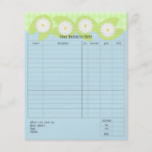 Lily Pad Small Order Form Full Color Flyer