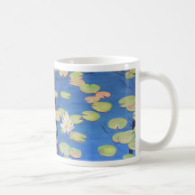Lily pads by Vickie Resso Coffee Mug