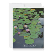 Lily Pads "Your Invited" invitations by hcmcmillan Lily Pads "Your Invited" invitations