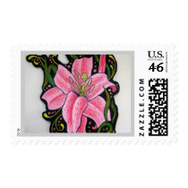 Lily Painted by Dan postage by sexycher Lily Painted by Dan postage