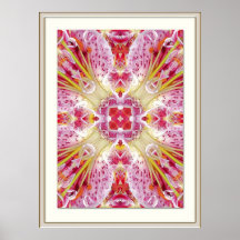 Lily pink - Lily pink - with frameworks Poster