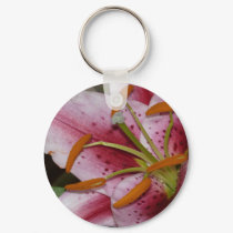 lily,pinky lily 3 keychains