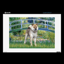 Lily Pond Bridge - Shiba Inu skins