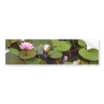Lily Pond bumper stickers by SuanSilverTree Lily Pond bumper stickers