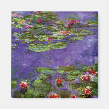 Lily Pond Impressionism Monet Magnet