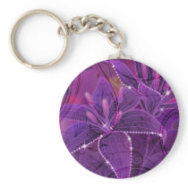 Lily Purple Dreams Key Chain
