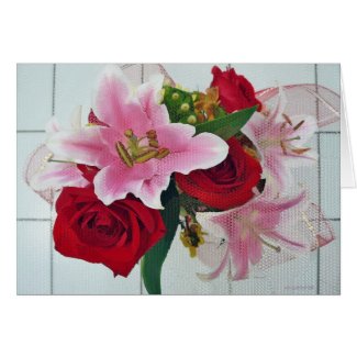 Lily Rose Bouquet Cards