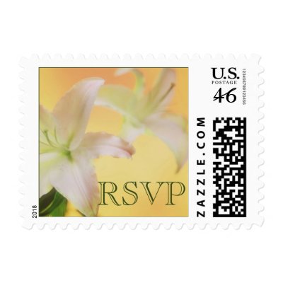 Lily RSVP stamps