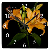 Lily Wall Clock