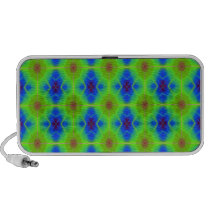 Lilypad Explosion Abstract Art Doodle speakers