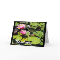 Lilypad Turtle Thankyou Card