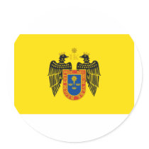 Lima, Peru Round Sticker