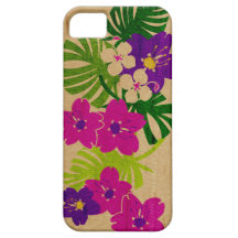 Limahuli Garden Hawaiian Surfboard iPhone 5 Case