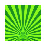 Lime and Green Funky Abstract Art  Wrapped Canvas Gallery Wrap Canvas