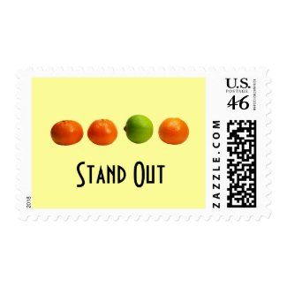 Lime and Tangerines Custom Medium Postage stamp