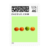Lime and Tangerines Custom Small Postage postage by Gilliand_Photo Lime and Tangerines Custom Small Postage postage