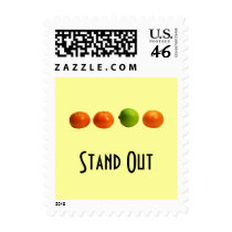 Lime and Tangerines Custom Small Postage postage by Gilliand_Photo Lime and Tangerines Custom Small Postage postage
