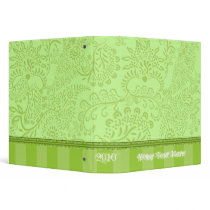 Lime Binder With Stripes by samack Lime Binder With Stripes