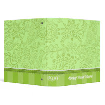 Lime Binder With Stripes by samack Lime Binder With Stripes