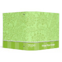 Lime Binder With Stripes