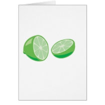 lime greeting card