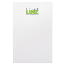 Lime Disease THINK Lime stationery