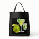 Lime Drinks Tote Bags