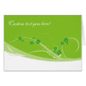 Lime Flowers Card by KrispysKingdom Lime Flowers Card