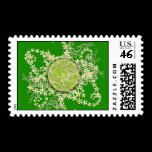 Lime & Garland Postage postage