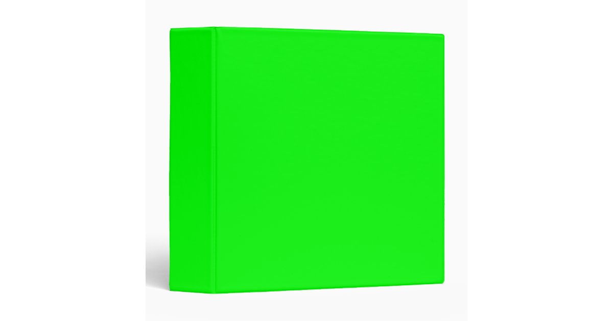 1 2 green 3 ring binder