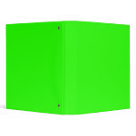 Lime Green Avery Binder