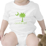 Lime Green Carolina Girl t-shirts