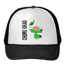Lime Green CHEMO GRAD 1 (Non-Hodgkins Lymphoma) Trucker Hats