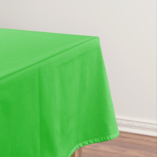 Lime Green Cotton Tablecloth, 52"x70" Tablecloth Zazzle