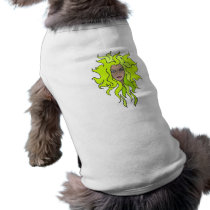 Lime green pet clothing