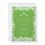Lime Green Heels Bridal Shower Invitation