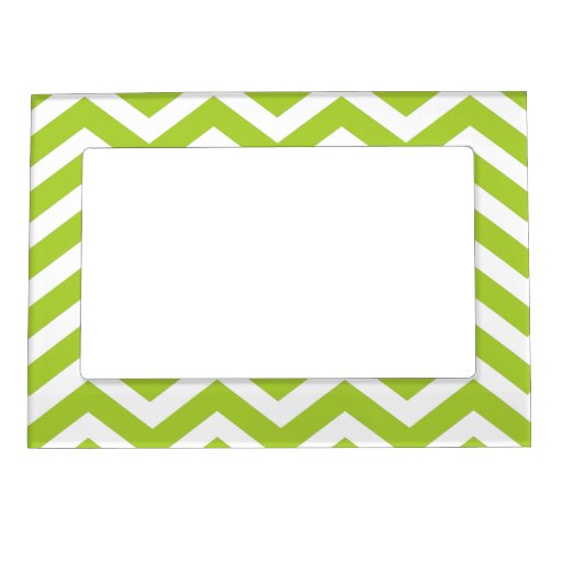 Lime Green Magnetic Picture frame | Zazzle