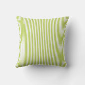 Lime Green Outdoor Pillows Oxford Stripe Zazzle