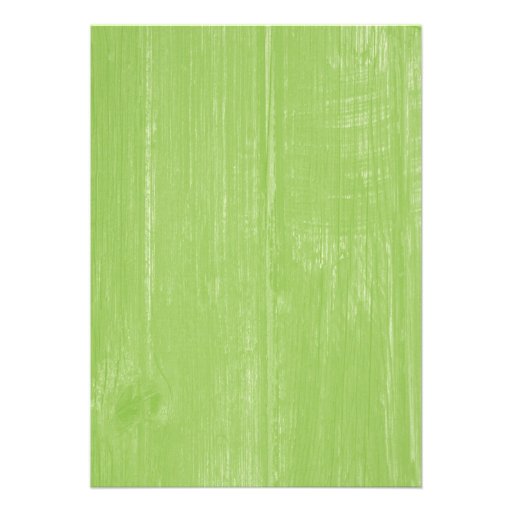 Lime Green Rustic Floral Wedding Invitations