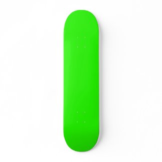 Lime Green Skateboard skateboard
