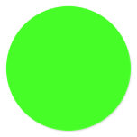 Lime Green Stickers