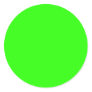 Lime Green Stickers