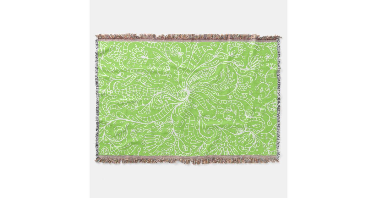 Riva Home Knitted Throw/ Blanket - 130 x 150 cm - LIME ...