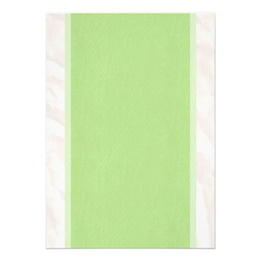 Lime Green Vintage Bow Linen Bridal Shower Invites