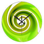 Lime Green Wall Clock
